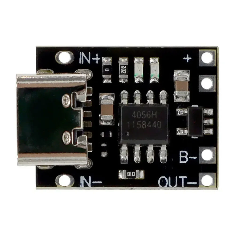 Type-C USB Ultra-Small Lithium Battery Charging Panel 1A Ternary Lithium Battery 3.7V 4.2V Charger Module With Protection Board