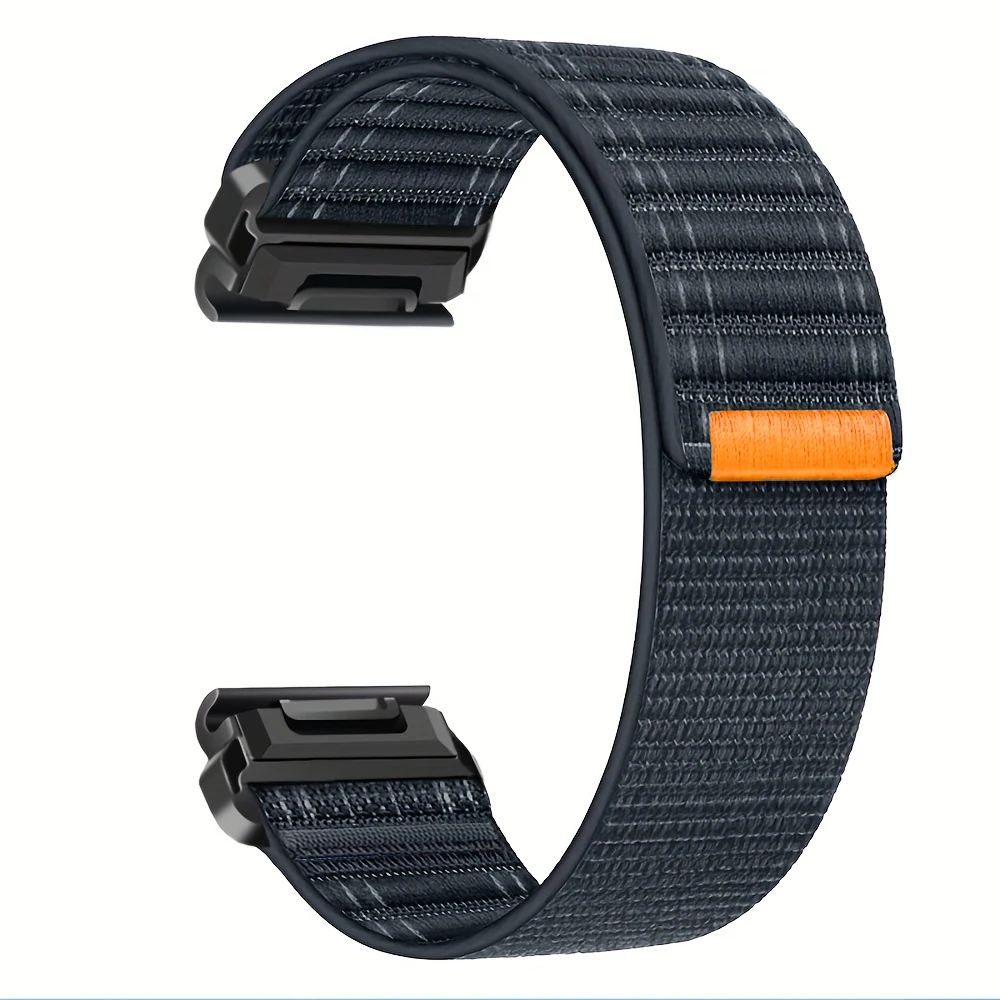 

Нейлоновый ремешок QuickFit 22 мм 26 мм для Garmin Fenix 8 7 7X 6X Pro/Epix Pro Gen 2 47 мм 51 мм/Enduro/TACTIX/Forerunner 965 ремешок для часов