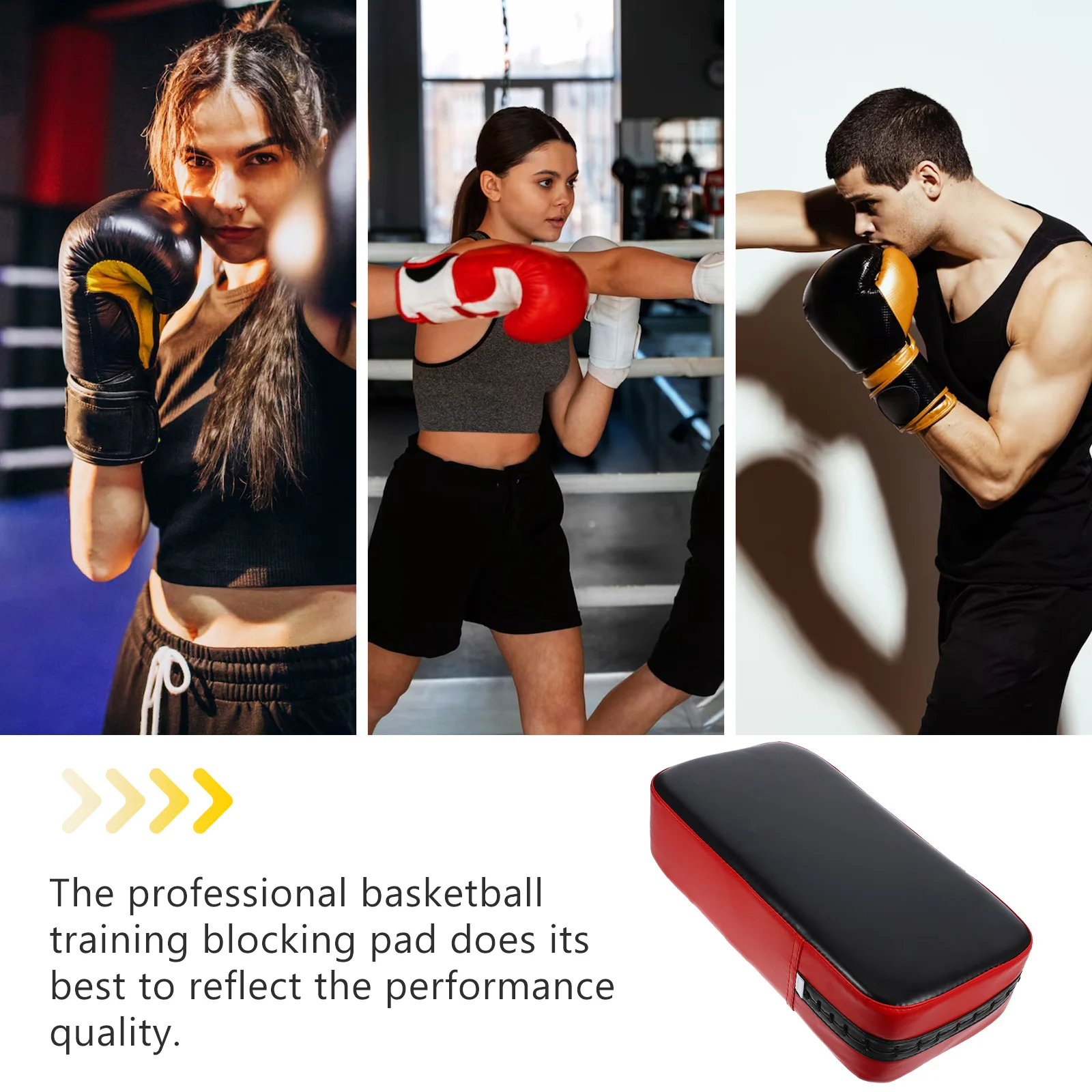 

Professional Training Blocking Pad Durable Wear-Resistant Handheld Cushion Improve Defensive Ability Agility Sports Training
