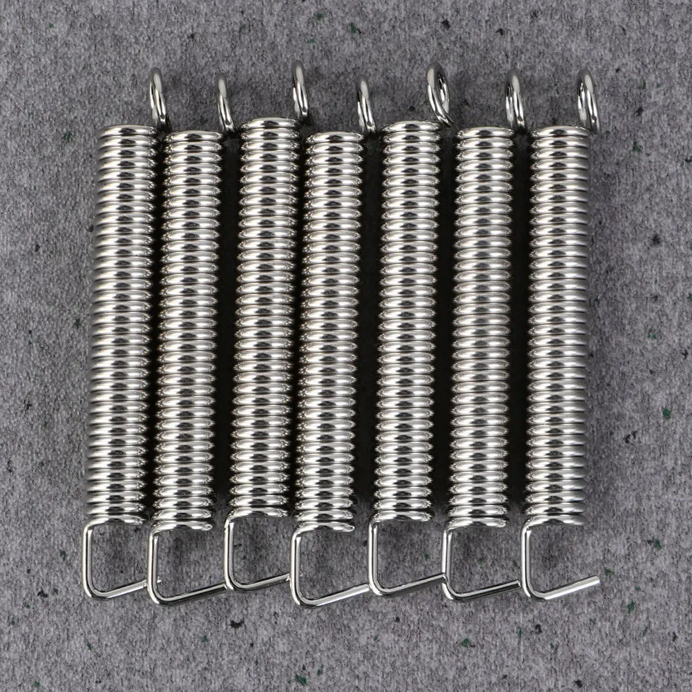 

Electric Guitar Springs Lightweight Tremolo Springs for Guitars Silver Metal Instrument Accessories Durable Elastic Practice