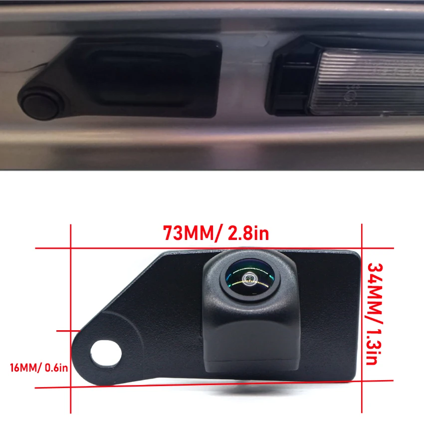 For Mitsubishi ASX RVR Outlander Sport 2010~2019 FishEyes Lens Night Vision Waterproof Car Reversing Back Up Camera CCD HD