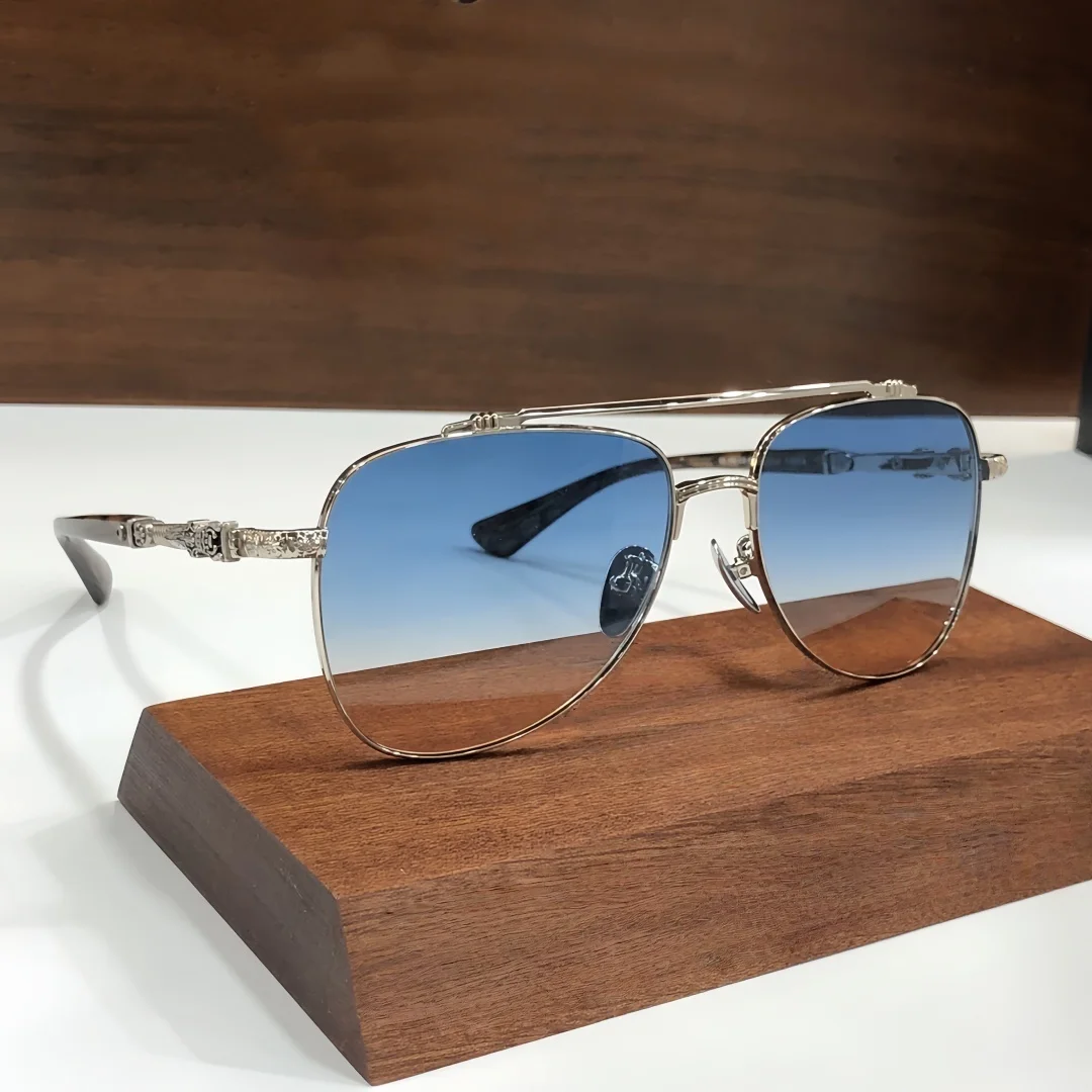 

CH8058 Sunglasses Women Classic Pilot Outdoor Driving UV400 Retro Men Fashion Personality Luxury Sun Glasses