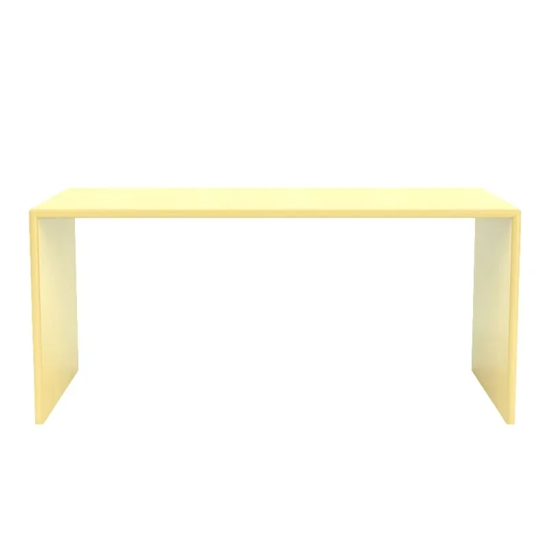Desk Mint Yellow Dopamine Desk Household Bauhaus Long Table