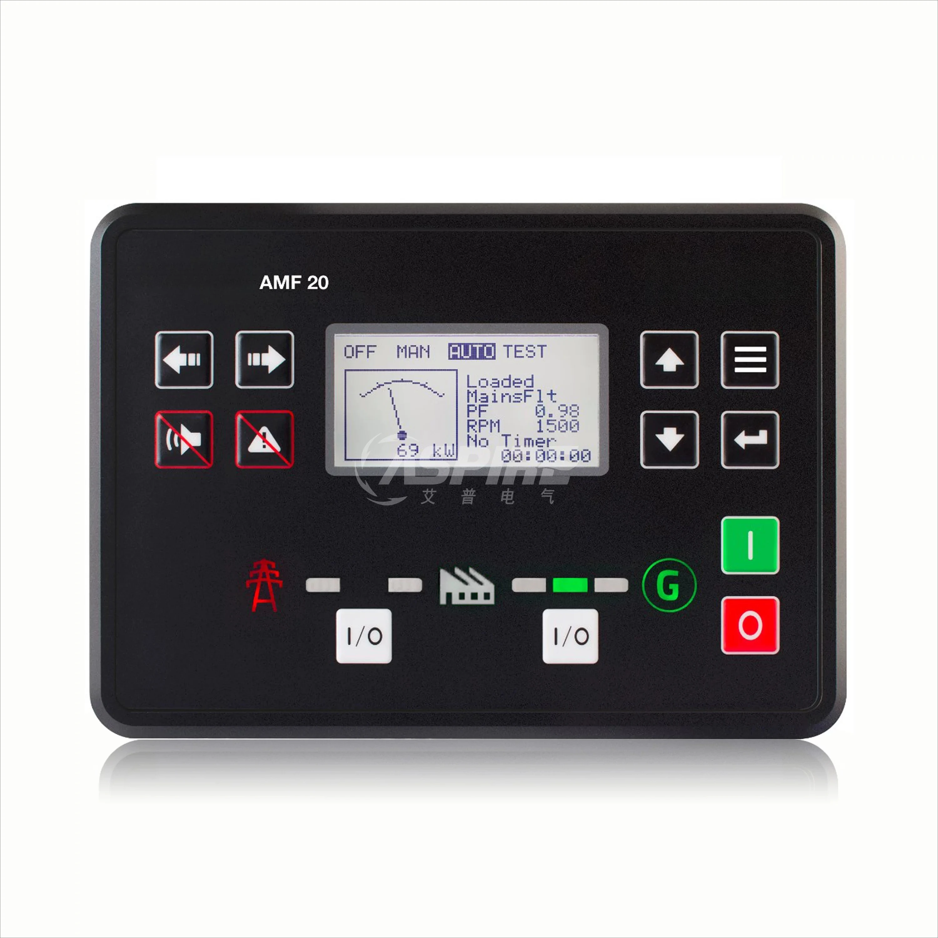 Comai Generator Set Controller AMF20 Control Display Screen