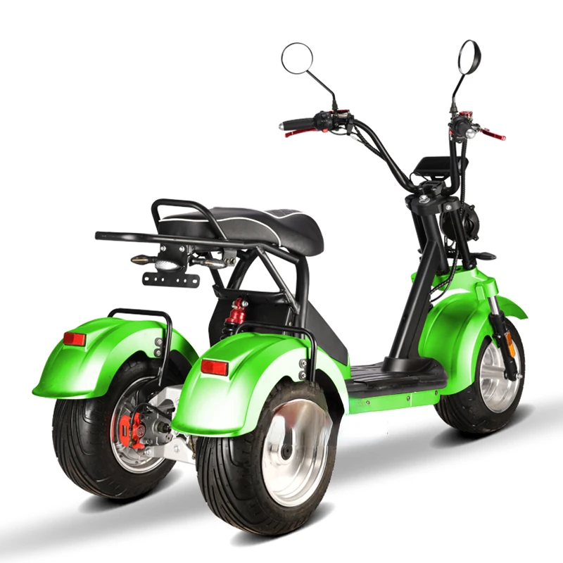 

3 wheel electric scooter eu warehouse citycoco 4000w 60v 40ah battery electric tricycle e scooter adult electric motorcycle