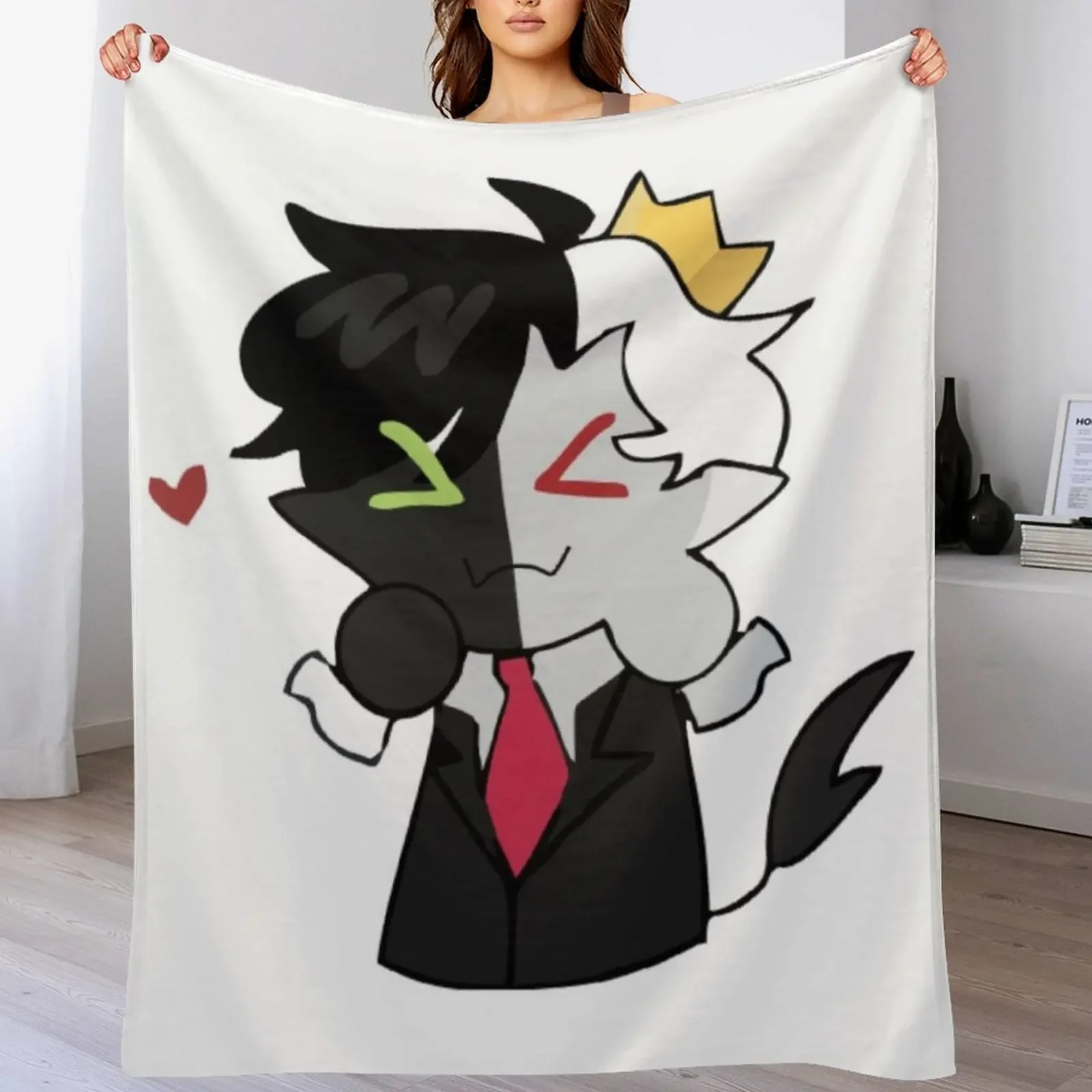 

Ranboo Throw Blanket Kid'S Hairys Travel Luxury Brand Blankets