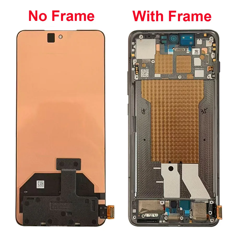 6.7''For Motorola Edge 70 LCD Display Screen Touch Panel Digitizer Replacement Parts For Moto Edge 70 Screen With Frame XT2601-2