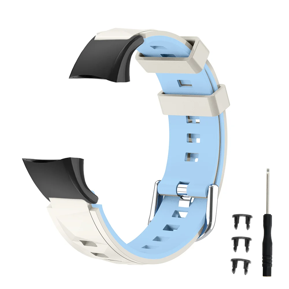 

Replacement Loop Strap For Honor Band 4 5 Bracelet Ice Crystal Diamond Pattern Silicone Sport Band Watch Accessories Man Woman