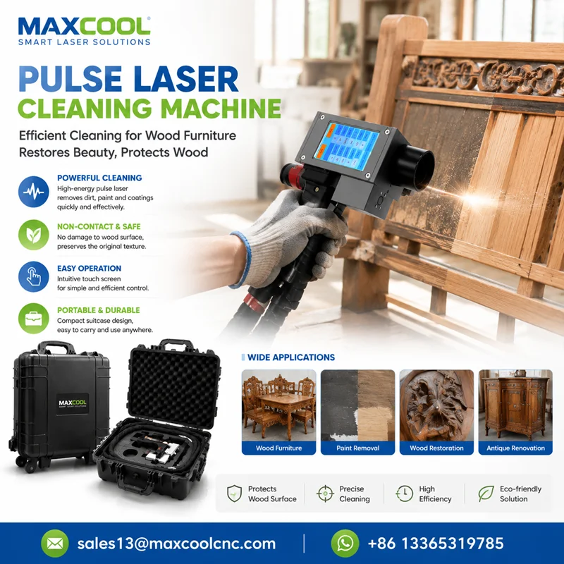 Portable Laser Rust Removal - เครื่องกำจัดสนิมด้วยเลเซอร์พัลส์แบบพกพาขนาดเล็ก 200W 300W 500W เครื่องทำความสะอาดเลเซอร์ขนาดกะทัดรัดสำหรับการรักษาพื้นผิวโลหะในงานซ่อมแซมในโรงงาน