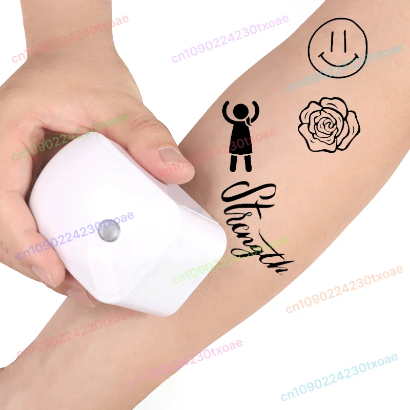 MHT-JT01 Mini Portable Handheld Inkjet Printer - Waterproof Color Temporary Tattoo Printing