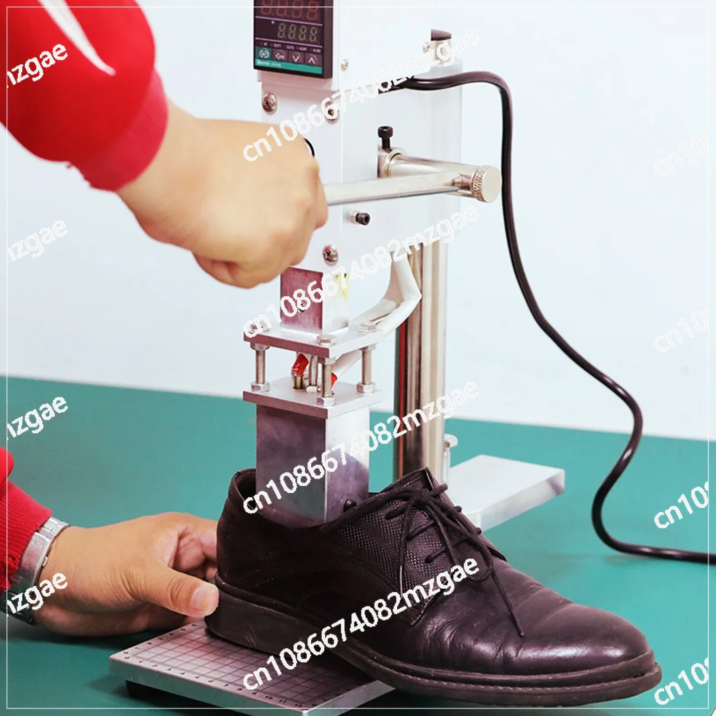 Manual insoles, leather shoes, wallets, belts, branding machines, bronzing machines, marking machines, LOGO trademark embossing