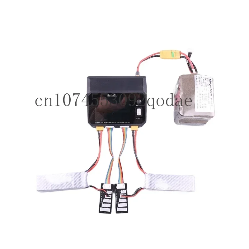 

Toolkitrc M6dac 700W/15A Dual-Channel Model Aircraft Lithium Battery Balance Charger Pd65w Fast Charge