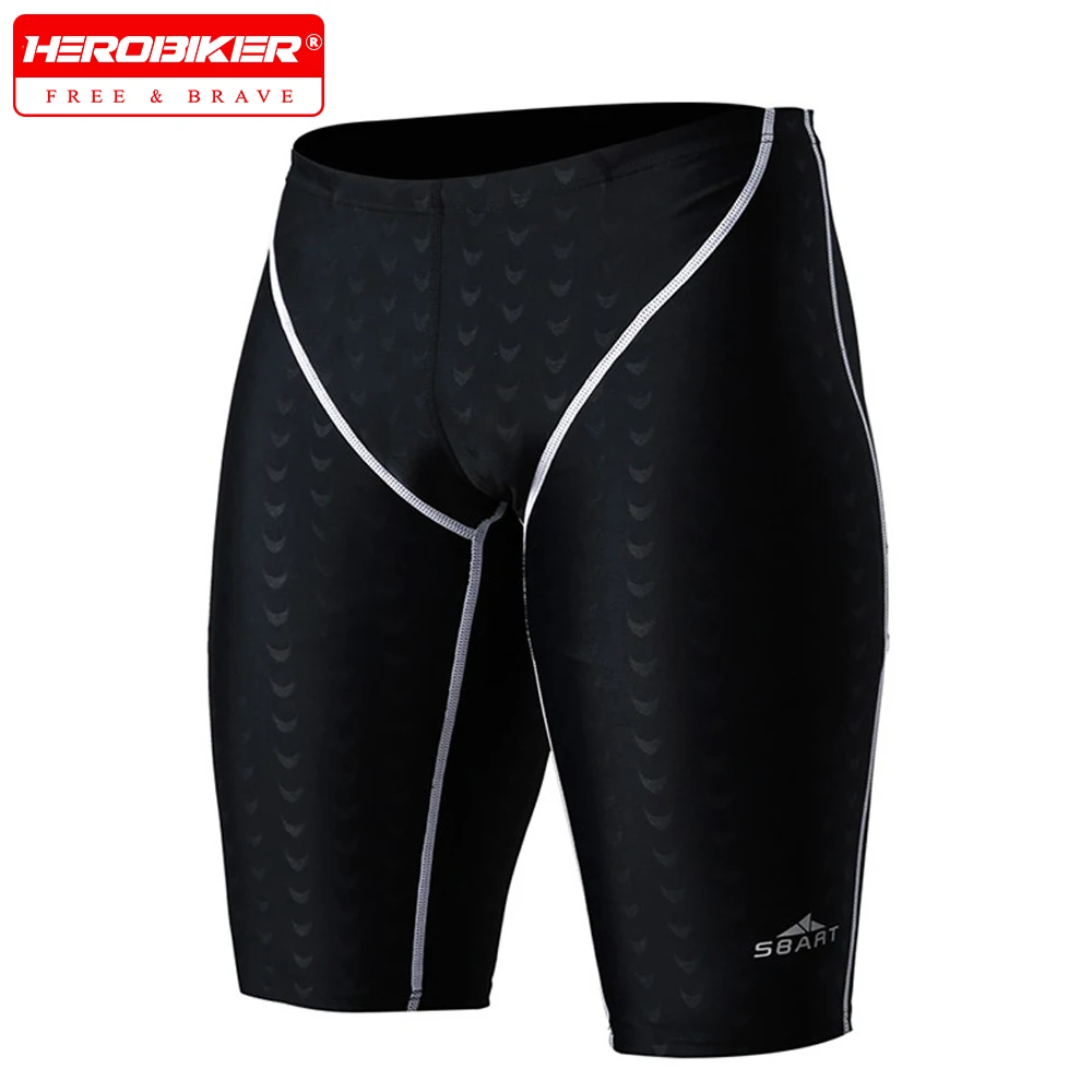 

Мужские джеммеры для плавания, шорты для тренировок, плавки высокого качества, устойчивые к хлору, выносливость, быстросохнущий купальный костюм, брюки для купания