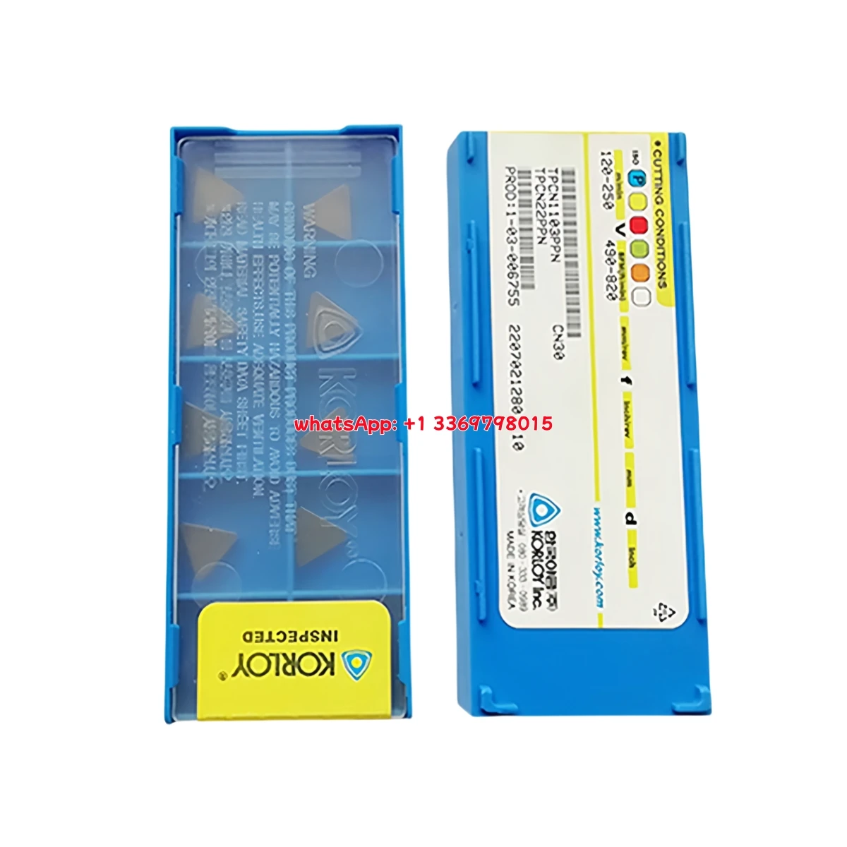 KORLY Original TPCN TPCN11 TPCN1103 04 PPN PDER-RH H01 A30 CN30 PC6510 inserto de fresado 10 Uds