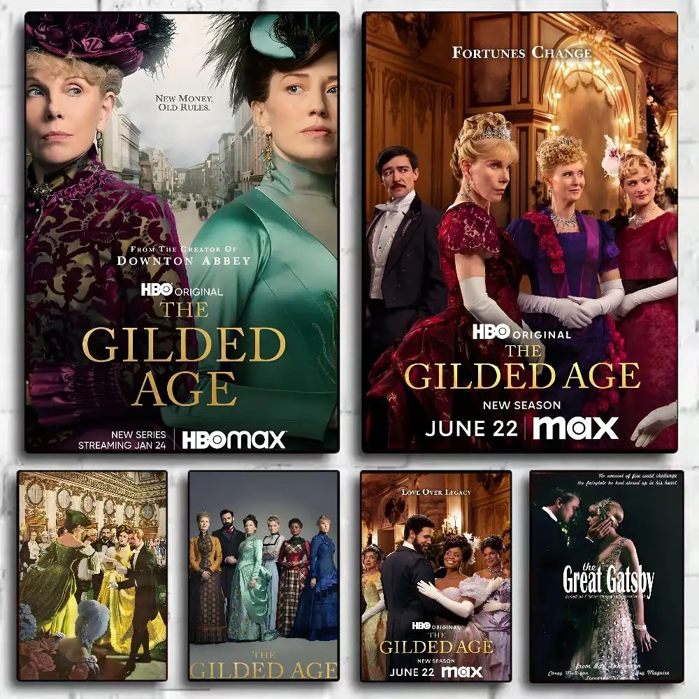 

Film The G-gilded Age Poster HD home decor sticky wall waterproof home living room bar aesthetic decor