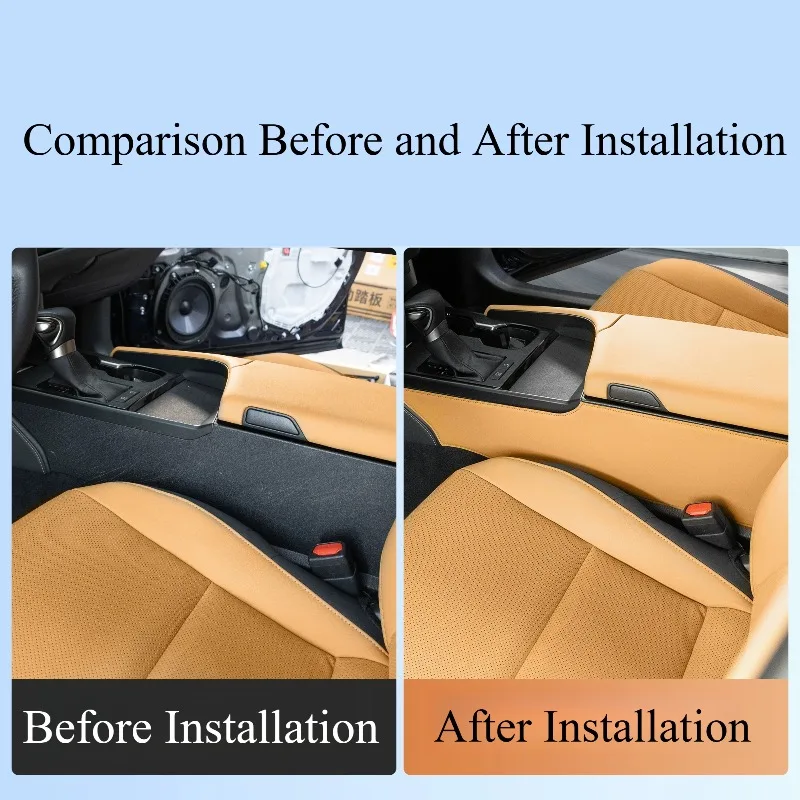 For Lexus ES200/ES300h 2026 Center Console Side Anti‑Kick Mat Anti‑Scratch Protective Pad Custom Precise Fit Car Accessories