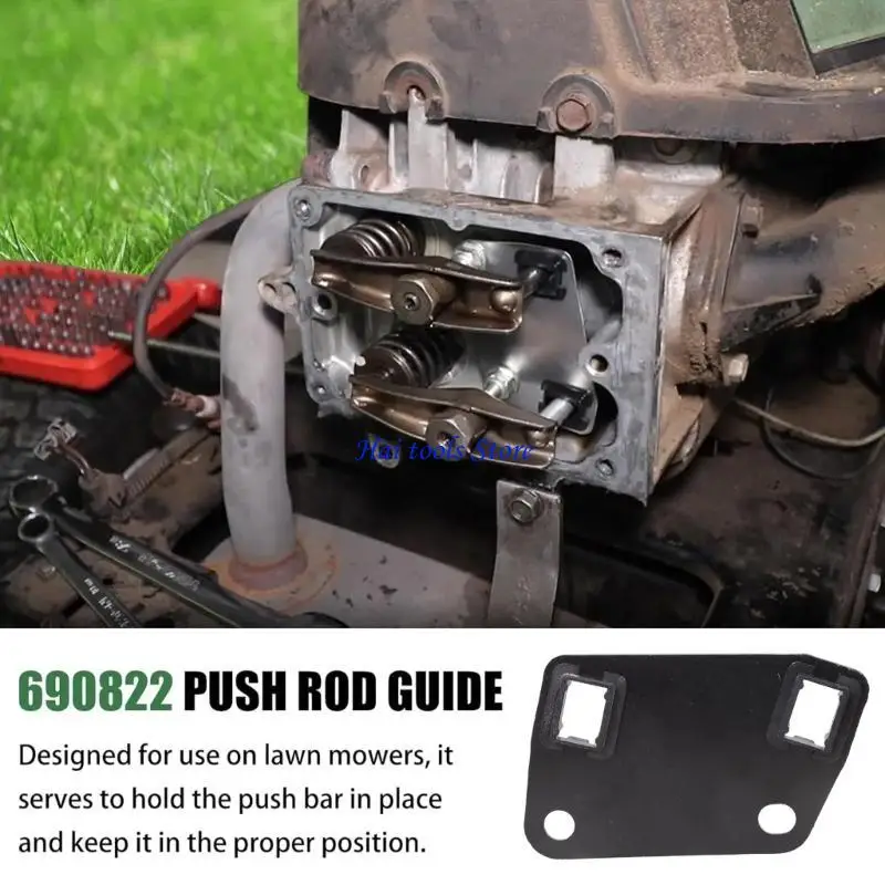 

X37E Push Rod Guide Plate For Outdoor Power Equipment Engines Highly strength Plastic Component for Multiple Engine Model