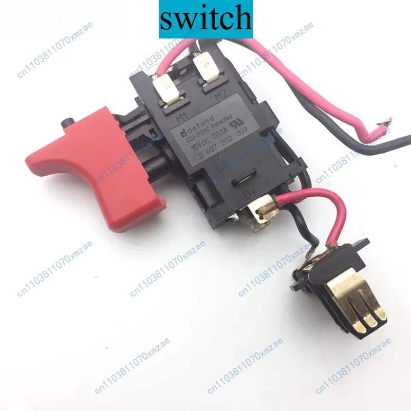 

1pcs GSR7.2-2/9.6-2 switch 12-2/14.4-2 rechargeable drill GSR18-2