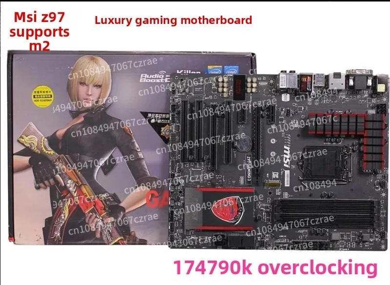 New  Z97 GAMING3-5 Z97-A main board 1150 pin M2 I7 4790K overclocking sec Z87 - view 3