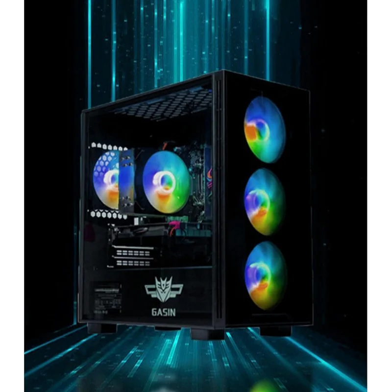 PC Gaming With Core i5-12400F Processor/1TB SSD/16GB RAM 3200MB DDR4/Windows 11/12G NVIDIA GeForce RTX 3060 White/Black (Black)