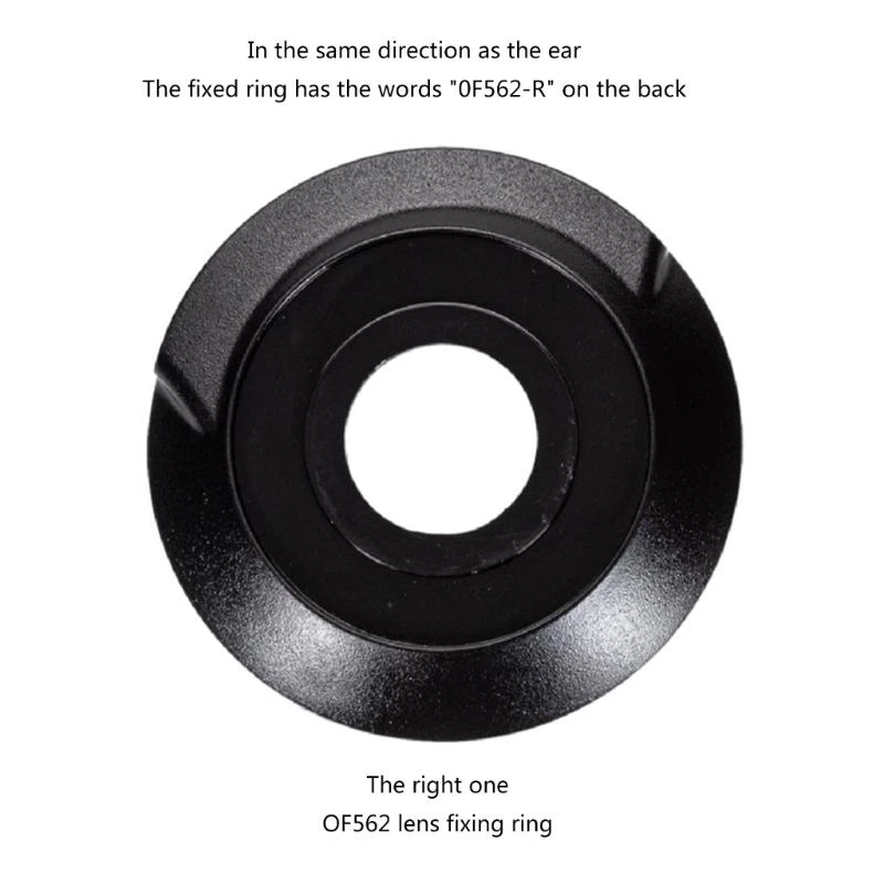 

1 Pair Helmet Visors Base Plate Lens Holder for LS2 OF562