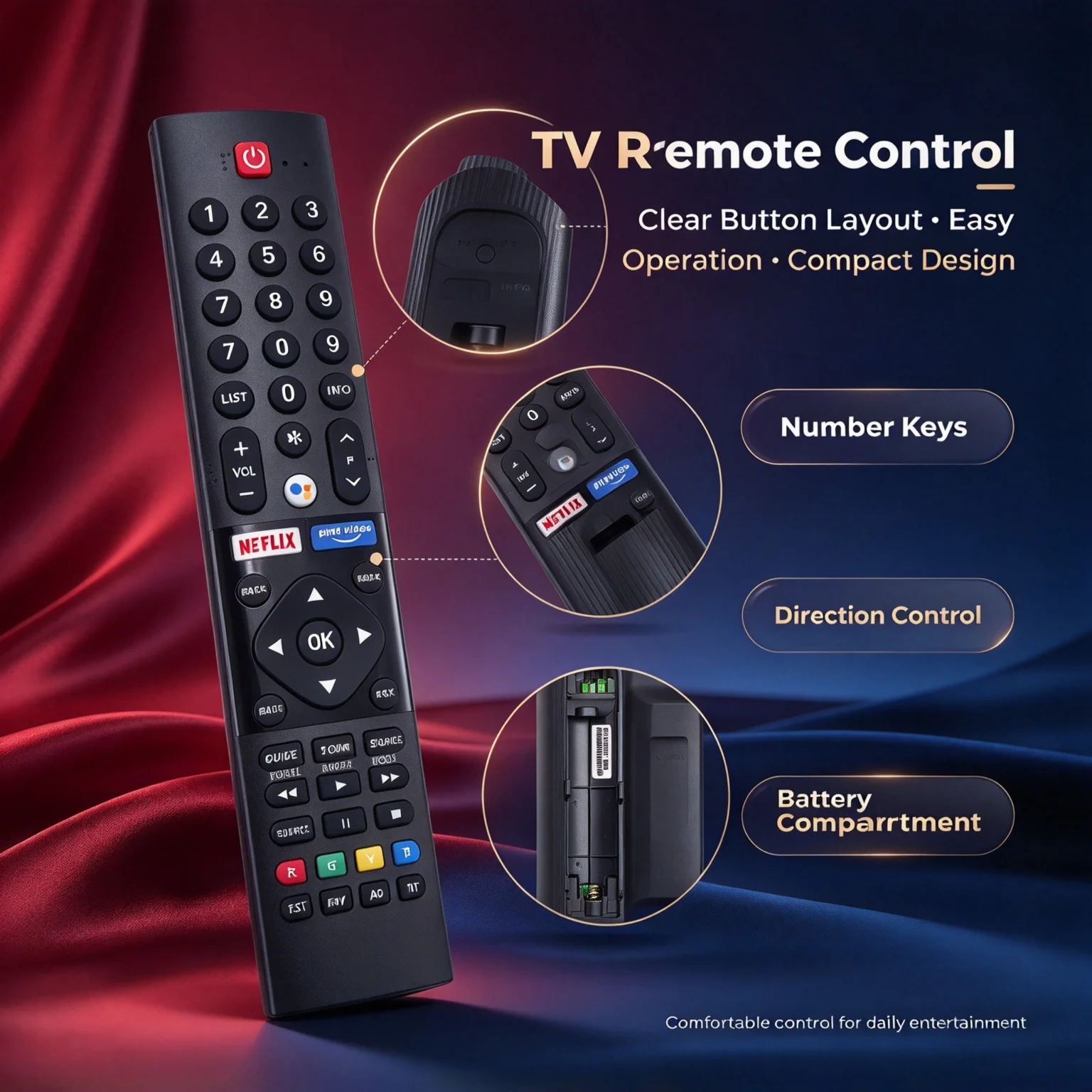 Remote Control 539C-269401-W000 HOF20E598GPD10 For Panasonic PN-V2 TH-75GX650L 536J-269002-W010 SKYWORTH LED TV