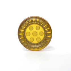 Amber PEI Coin Fidget Slider Adult EDC Sensory Toy Autism Anti Stress Toys ADHD Hand Spinner Anxiety Stress Relief