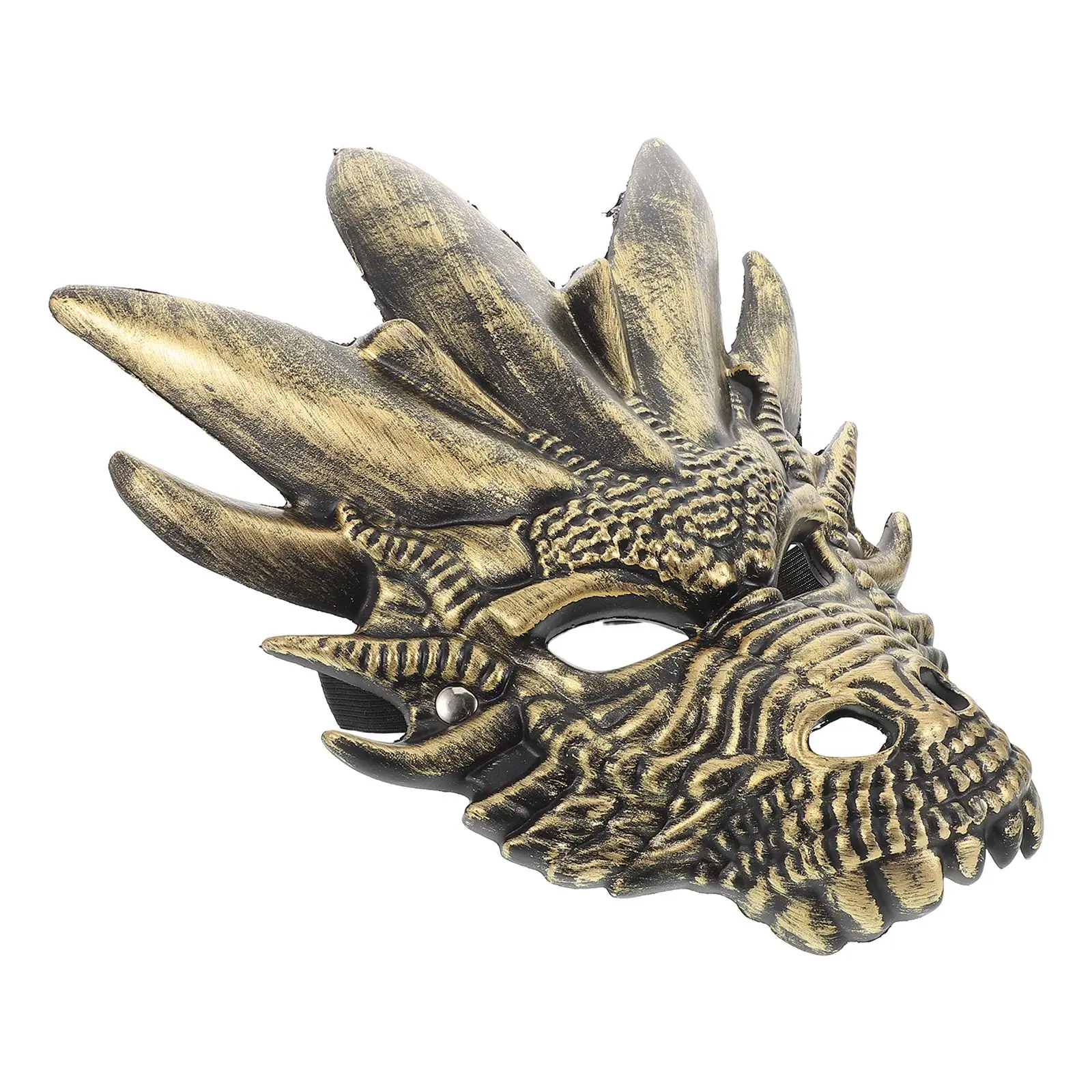 

Dragon Mask Kids Animal Masks -dimensional Prop Costume Halloween Dress up Realistic Child