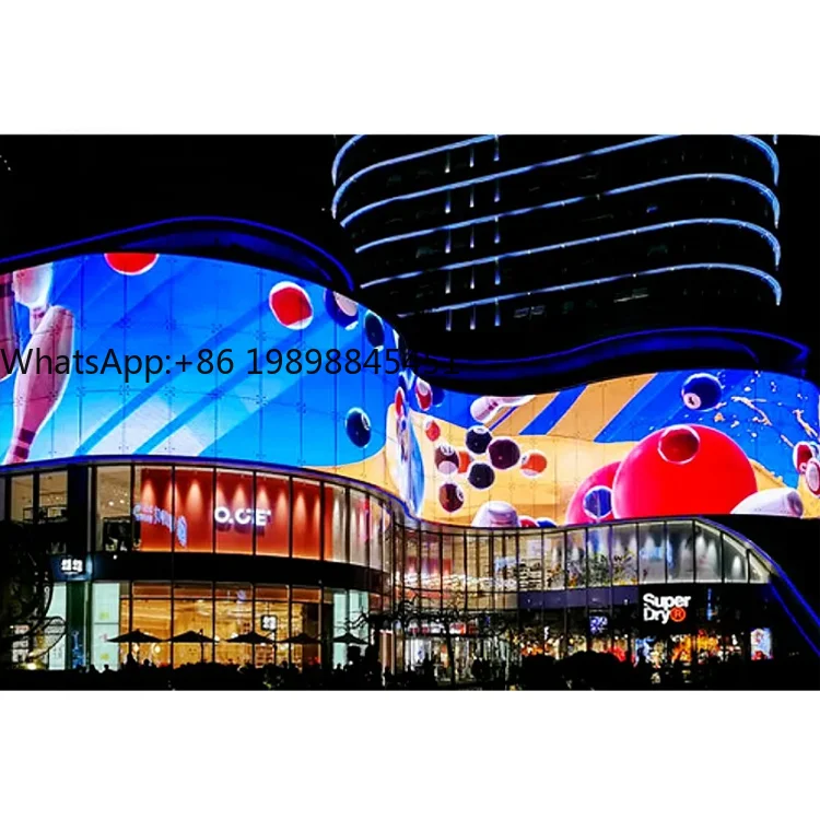 

China Digital Signage Led Construction Advertising Billboard P8mm 512x512mm Outdoor LED Wall Display