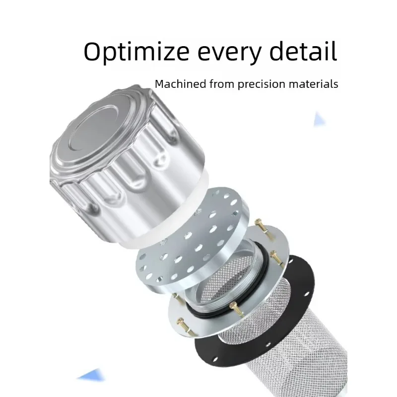 1pcs QUQ1/2/2.5/3/4/5 Hydraulic Tank Breather Filter Oil Filler Cap Strainer for Industrial Hydraulic System Leak-Proof