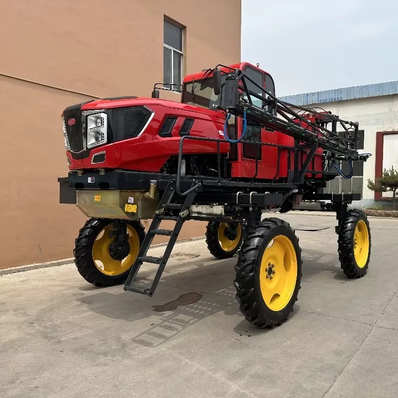 Self Propelled High Efficiency Sprayer High Clearance Crop Protection Machine Smart Fluid Valve Precision Agribusiness