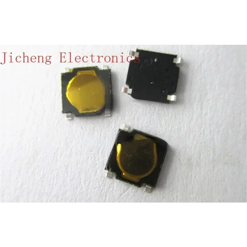 10PCS Korean Film Tact Switch 4.5*4.5*0.55 Mobile Phone Camera Key  4 Pin Patch