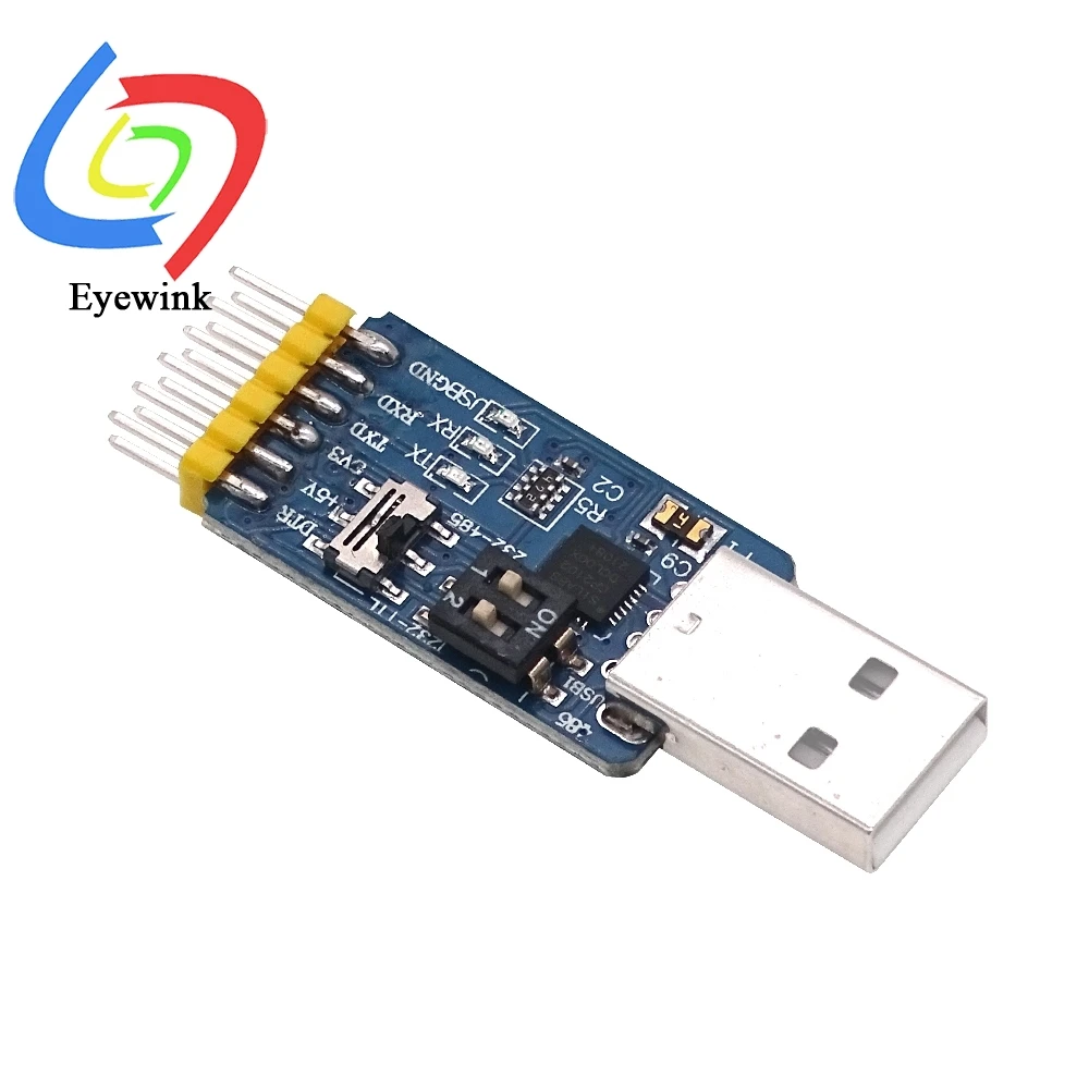 CP2102 USB to UART TTL RS232 USB TTL to RS485 Mutual Convert 6 in 1 Convert Module Serial Adapter for Arduino