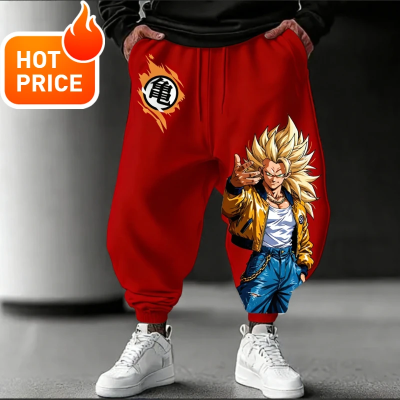 

Dragon Ball Gym Son Goku Harajuku Saiyan 2026 New Men Winter Sports Pants Streetwear Women Casual Leggings Sweatpants Unisex Bot