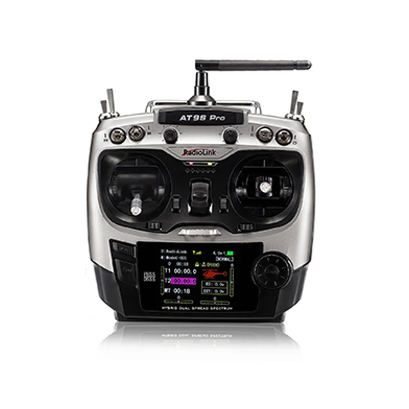 VoidFly RadioLink AT9S Pro RC Transmitter Multilanguage Real-Time Telemetry 3ms Response Multiple Alarms For Helicopter Car Boat