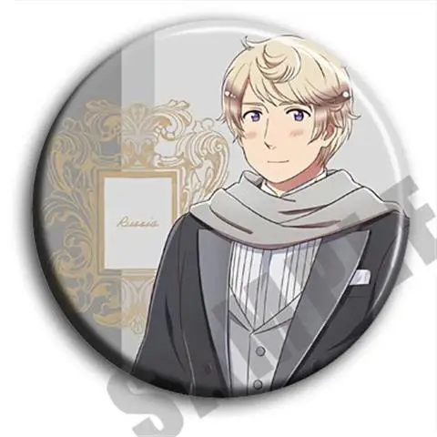 HETALIA Axis Powers 58mm BADGES spille значки