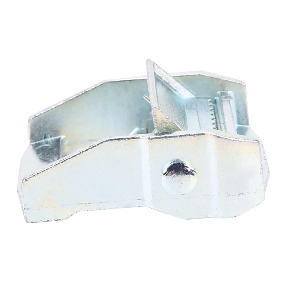 2Pcs Zinc Alloy Material Zinc Alloy Buckle Heavy Duty Adjustable Fixed Tensioner Ratchet Buckle Tiedown Strap Buckle