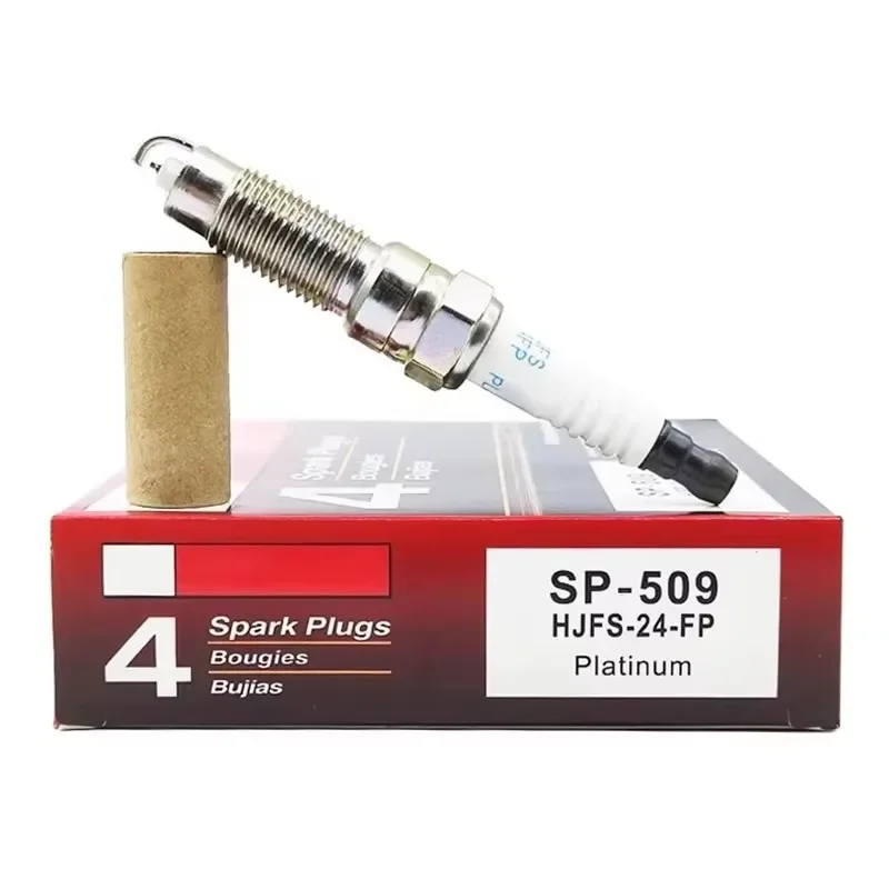 4/6pcs SP-509 HJFS-24FP PLATINUM Spark Plugs For Ford MOTORCRAFT Super Duty