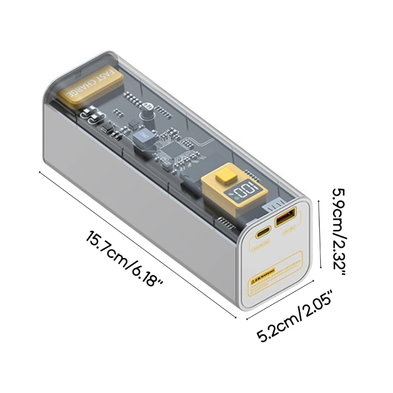 2022 nowy 21700 ładowarka DIY opakowanie na Power Bank szybkie ładowanie dla 8 sztuk 21700