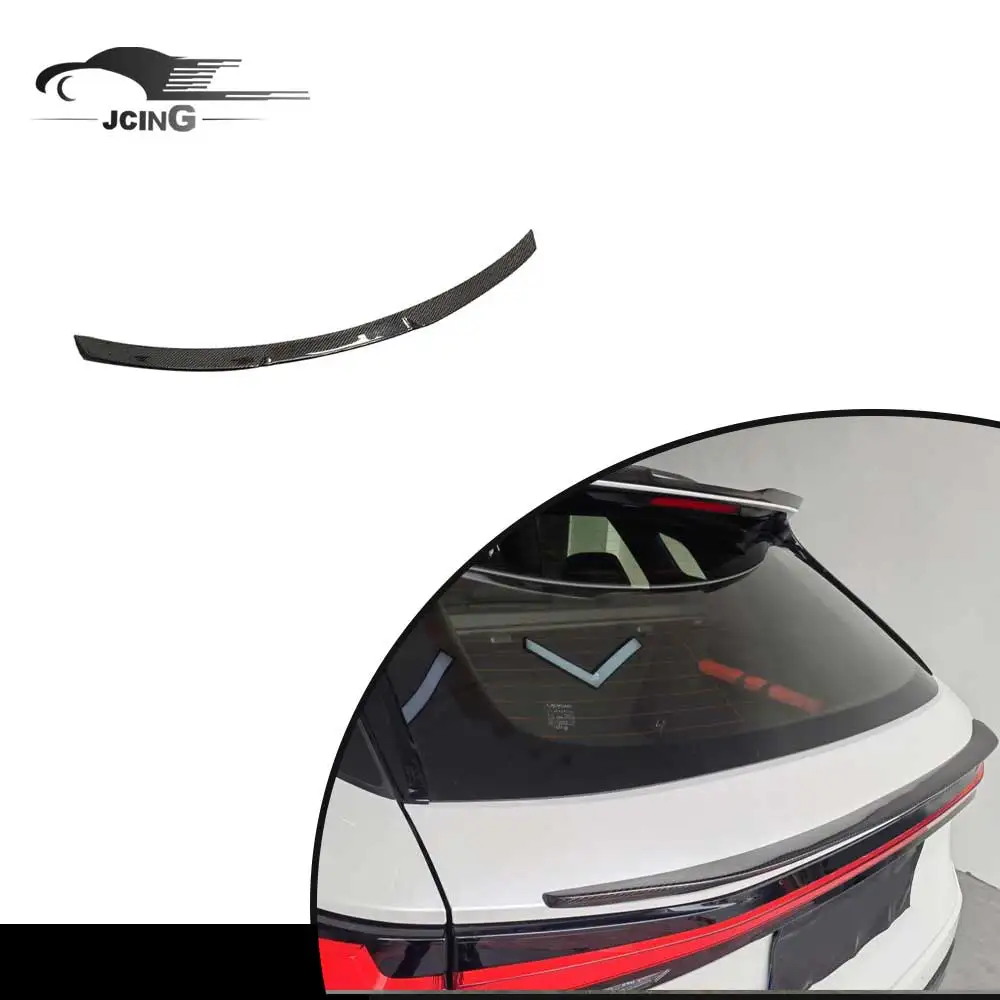 Carbon Fiber Gloss Rear Trunk Spoiler Wing for Lexus RX350 RX350H RX450 2023