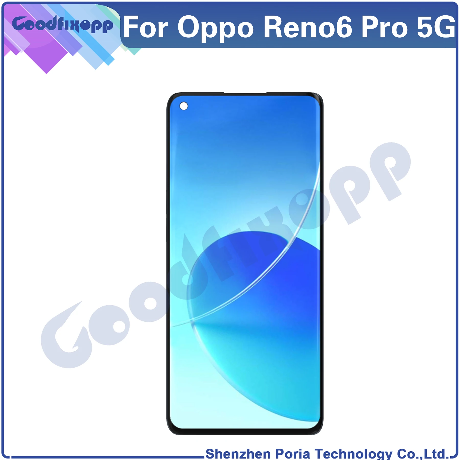 Lcd Display Touch Screen Digitizer Assembly Peças de Reposição Reparação Oppo Reno Pro 5g