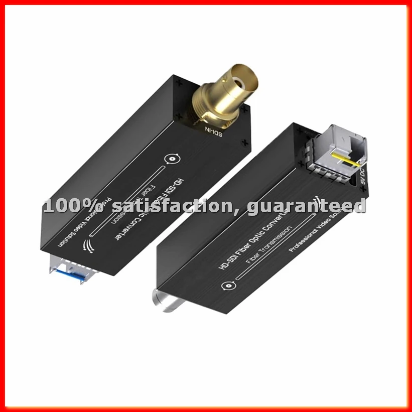 HD-SDI Fiber Converter 1080p 30Hz SDI over Fiber Optic Extender Broadcast Level Video Optical Transceiver 20KM-A79M