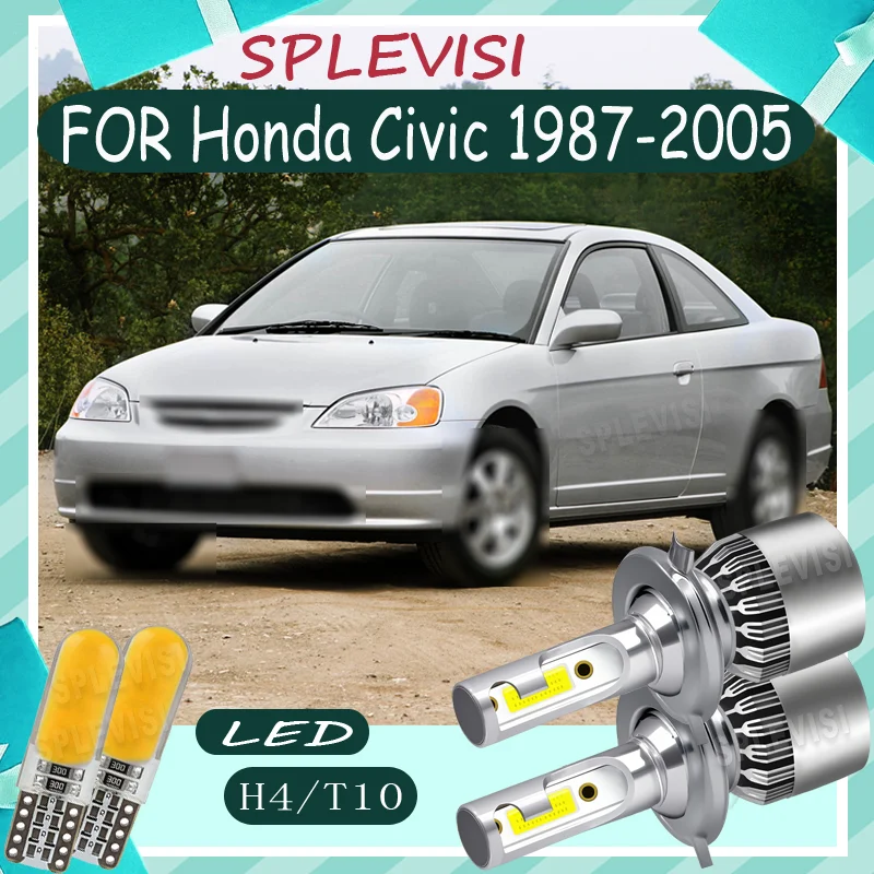 

Shockproof Easy Installation H4 LED headlight For Honda Civic 1987 1988 1989 1990 1991 1992 1993 1994 1995 1996 1997 1998-2005