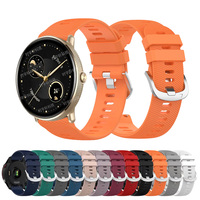 20mm 22mm Band For Zeblaze GTR 3 Pro/2 Smartwatch Silicone Strap For Zeblaze Btalk 3 Pro/ 2 Lite/GTS 3 Plus/Stratos 2 3 Correas