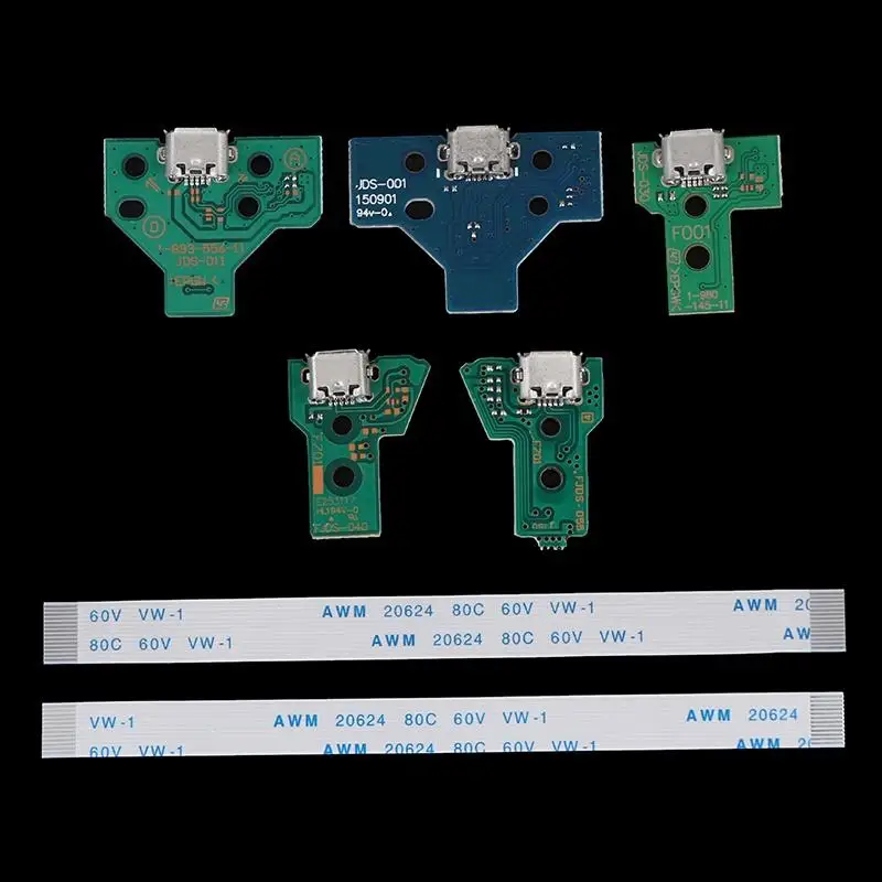 

For Controller DIY USB Type-C Charging Board Port Socket Jack Dock 12Pin 14Pin Flex Cable JDS 001 011 030 040 055 Connector