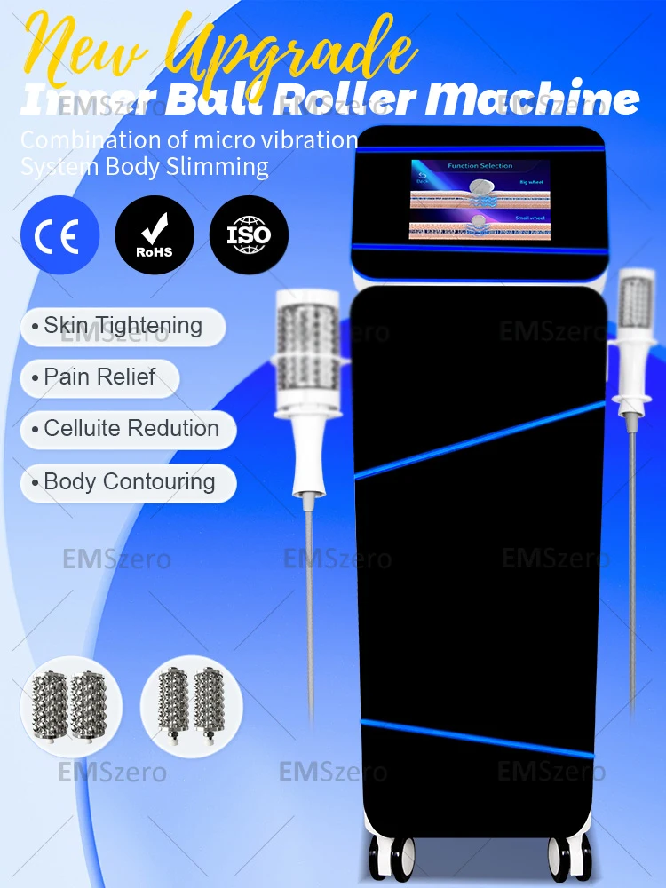 Profession Emszero Body Sculpt Ems Microcorrent Roller Machine 15 tesla Inner Ball Cellulite remove Device