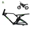 새로운 20 인치 전자 자전거 프레임 풀 서스펜션 Fatbike 프레임 셋 DIY 전기 자전거 프레임 셋 부품 성인 드롭 아웃 175mm 먼지 Ebike 프레임 1