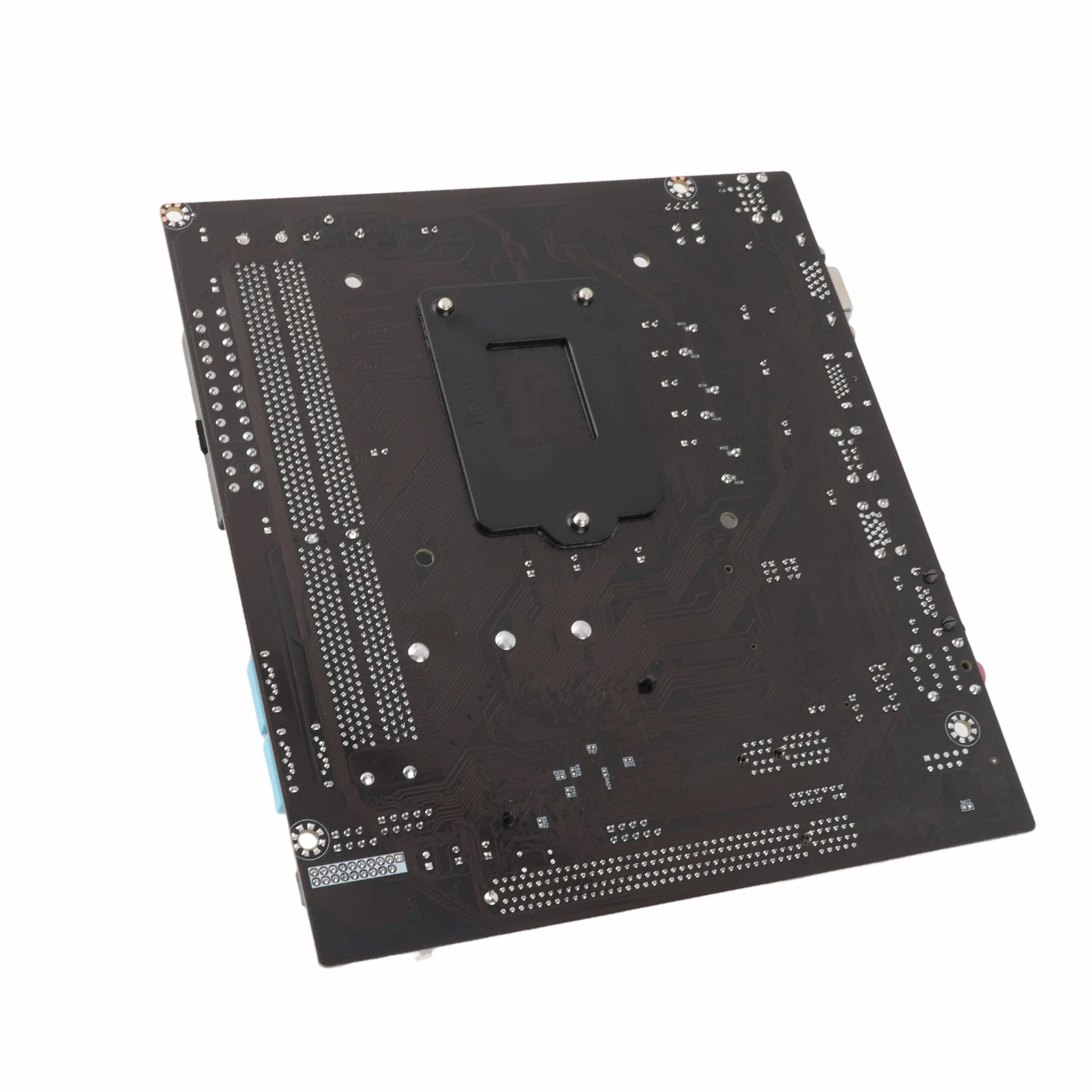 لوحة أم للكمبيوتر المكتبي H61 6 USB2.0 DDR3 M.2 NVMe NGFF 100Mbps LAN Micro ATX اللوحة الأم لـ LGA1155 المقبس I3 I5 I7