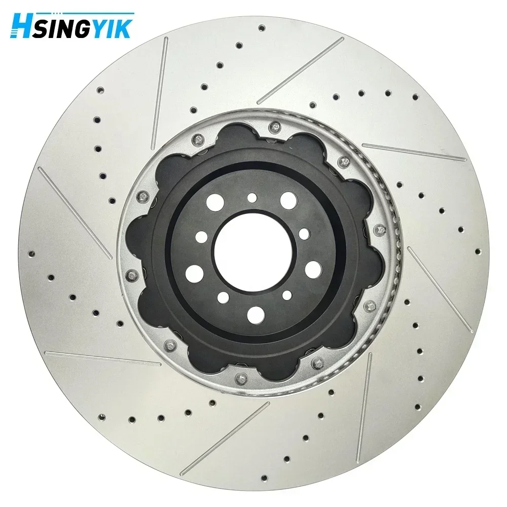 Hsingyik 400X36MM Ventilated Performance Floating Brake Disc For BMW M5 M6 Gran Coupe F10 F12 F13 Brake Rotor 34112284101