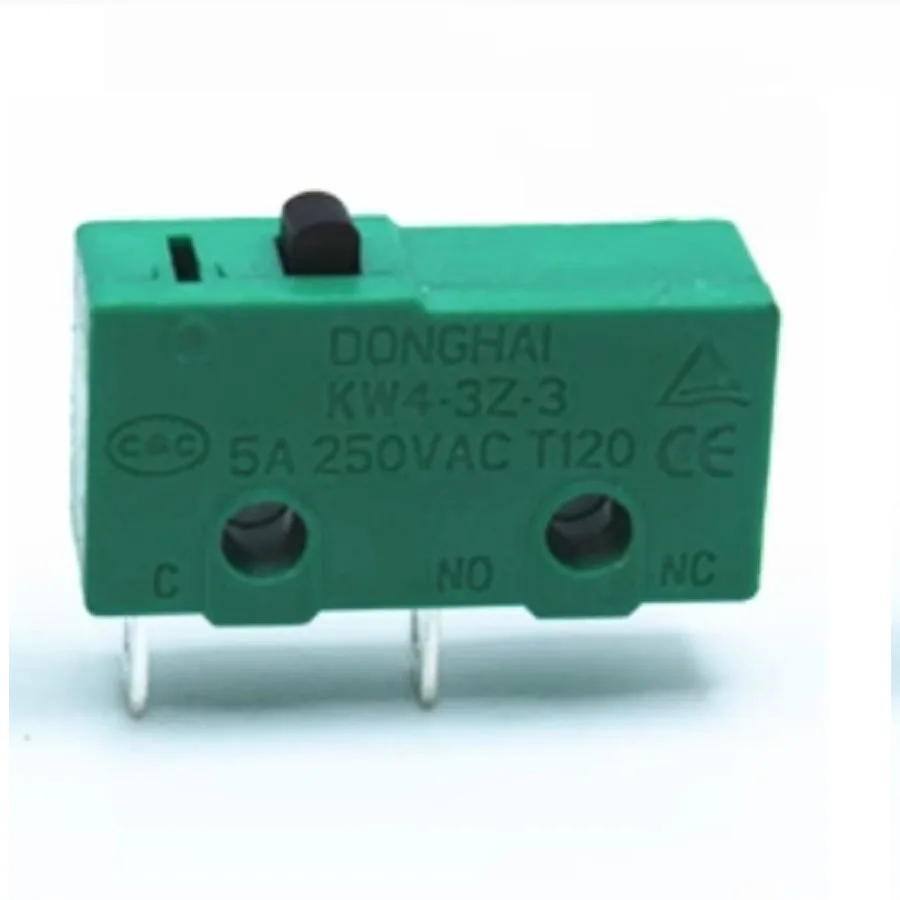 Plasma cutting gun micro switch KW4-3Z-3 small travel limit switch with two legs and handle 5A 250V